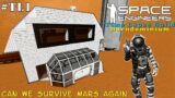 Space Engineers: Can We Survive Mars Again? Time Lapse Mini Series Rebuilding The Barn Part 1