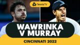 Stan Wawrinka vs Andy Murray Battle | Cincinnati 2022 Highlights