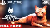 Stray PS5 Full Game Gameplay Walkthrough No Commentary (4K 60FPS)