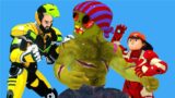 Super Police Ironman vs Zombie Hulk – Funny Cartoon Animation