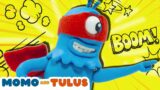 Superhero Momo To The Rescue | Ep – 38 | Funny Cartoons For Kids | Momo And Tulus