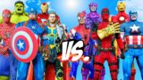 THE AVENGERS vs THE AVENGERS ZOMBIE & Deadpool Uses The Infinity Gauntlet | Super Epic Battle