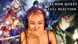 TOO MANY EMOTIONS | archon quest 2.7 full reaction