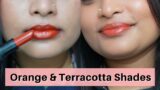 TOP 5 ORANGE/TERRACOTTA LIPSTICKS For Brown Skin (Under Natural Light)