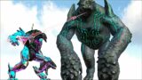 TRIBE MEK KNIGHT BOSS LVL 1.500+ VS LEATHERBACK CATEGORY 4 KAIJU (ARK SURVIVAL EVOLVED BATTLE)