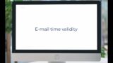 Talkey | E-mail time validity