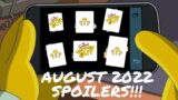 Tapped Out August 2022 Event SPOILERS! | What's Included In The Next Major TSTO Event
