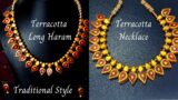 Terracotta Long Haram/Necklace | Traditional Style| Classy Ramya