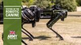 Testing of the Robotic Canine | British Army