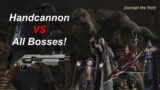 The Handcannon vs. All Bosses! Resident Evil 4 | RE4 secret weapon