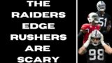 The LAS VEGAS RAIDERS EDGE RUSHERS ARE SCARY | The Sports Brief Podcast