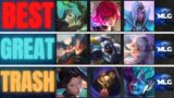 The OFFICIAL Mobile Legends Tier August / September 2022 by ML Guide