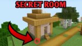 The Secret Room in Zombie White Terracotta House (Minecraft)