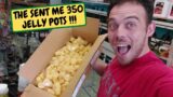 The Sent Me 350 Jelly Pots!!! BONUS Feeding Day (Snake Island Exotics)