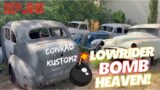 The ultimate collection of lowrider bombs and future custom builds at Conrad Kustomz!