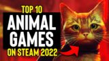 Top 10 Best NEW Animal Games On Steam in 2022