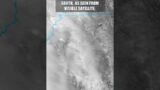 Tornadic Storms From Satellite: Severe Weather Outbreak#shorts