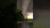 Tornado! Twister captured on cell phone during 120+ tornado outbreak on Wednesday, March 30, 2022.