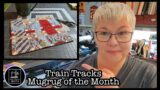 Train Tracks – Mugrug of the Month Video #3 – Live hangout w/ Lisa Capen Quilts
