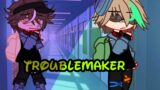 Troublemaker | Rain Academy | MCYT High School AU | Dreambur ig | I regret making this | FuzzyCheeto