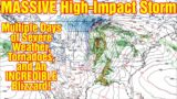 Truley Massive Storm to Bring Severe Weather Outbreak, Tornadoes and a MAJOR Late-Season Blizzard