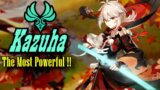 ULTIMATE KAZUHA GUIDE !! Complete & Updated Mechanics, Artifacts, Weapons & Team Comp (Kazuha Rerun)