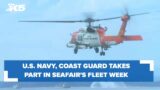 U.S. Navy, Coast Guard and Royal Canadian Navy ships take part in Seafair's Fleet Week