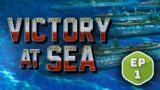 US Navy vs Imperial Japan Victory at Sea Battle Report Ep 01