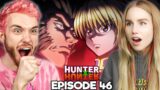 UVO TRACKS DOWN KURAPIKA!! | Hunter X Hunter E46 Reaction