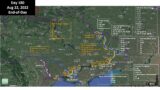 Ukraine: military situation update with maps, August 22, 2022
