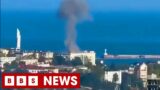 Ukrainian drone hits Russian fleet: Crimea’s civilians alarmed | BBS News