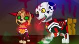 Undo Paw Patrol Marshall x Skye Jet to the Rescue As Horror Version | SpeedEdit Art Videos #60