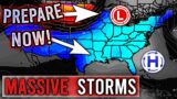 Upcoming MASSIVE Storms! HUGE Storms in the East! Severe Weather, Heat Wave and more!