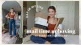 VLOG: Huge Mail Time Haul + Some Subscription Box Unboxings, Smoothie Date + A Productive Day!