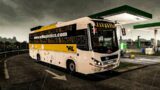 VRL Bus | Night Trip | Real Graphic | Death drive gaming | euro truck simulator 2 EP-20