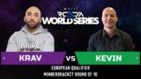 WC3 – RWS Europe – WB Ro16: [UD] KraV vs. Kevin [NE]