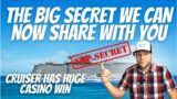 WE CAN FINALLY SHARE OUR BIG SECRET | DISNEY WISH SETS SAIL | MONSTER WIN IN A CARNIVAL CASINO