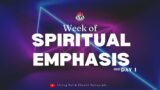 WEEK OF SPIRITUAL EMPAHSIS DAY 1| 3RD AUGUST, 2022| LFC SUNNYVALE