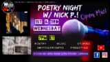 WIW Poetry Night w/ Nick P…..suprise co-hosts Marissa Prada & Ron Marc Thomson!!