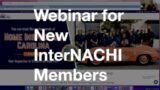 Webinar for New InterNACHI Members