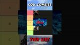 What is the worst zombies game every? (Tier list)  #shorts