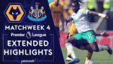 Wolves v. Newcastle United | PREMIER LEAGUE HIGHLIGHTS | 8/28/2022 | NBC Sports