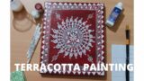 Wooden Terracotta Painting || EASY TERRACOTTA PAINTING ||HOME DECOR