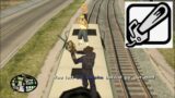 Wrong Side of the Tracks with a Chainsaw – Big Smoke mission 3 – GTA San Andreas
