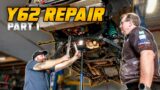 Y62 repair – Steering Rack, Rear Diff & CVs