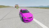 big cars vs small cars vs speed bumps vs death pits – beamNG Drive