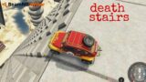 car VS Death Stairs  BeamNG Drive