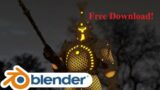 free Terracotta Sentinel Blender ready