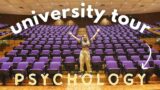 psychology at university tour | lectures, PhD research labs and food on campus