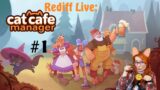 "DES POUPETS DE PARTOUT!" Rediff Live: CAT CAFE MANAGER #1